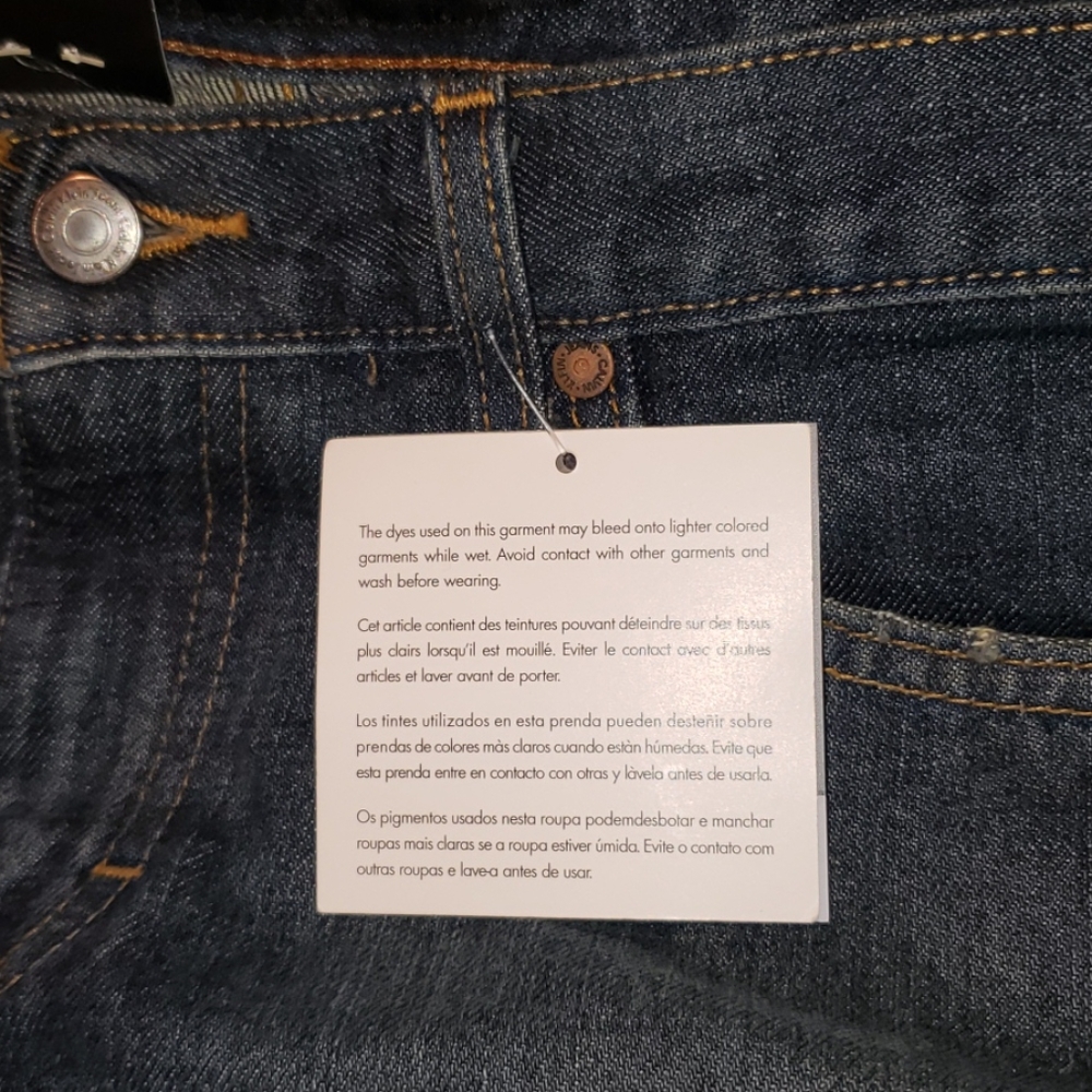 Calvin Klein Jeans NEW Side Slit Shorts Women's 10 - Picture 5 of 16